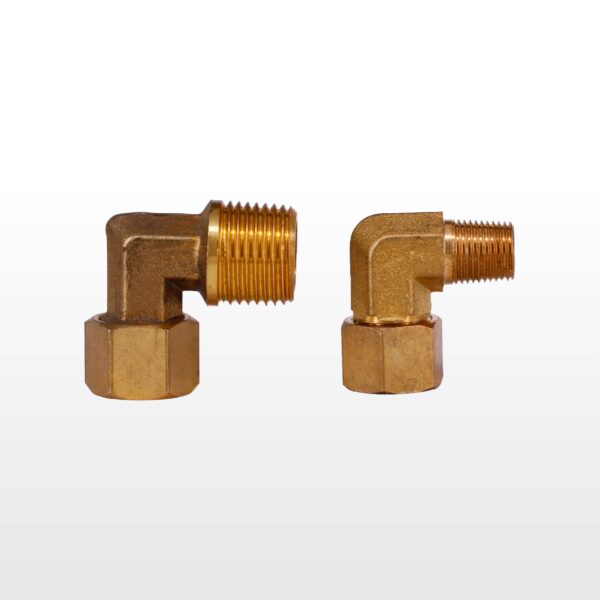 Compression Male Elbow Brass Fitting